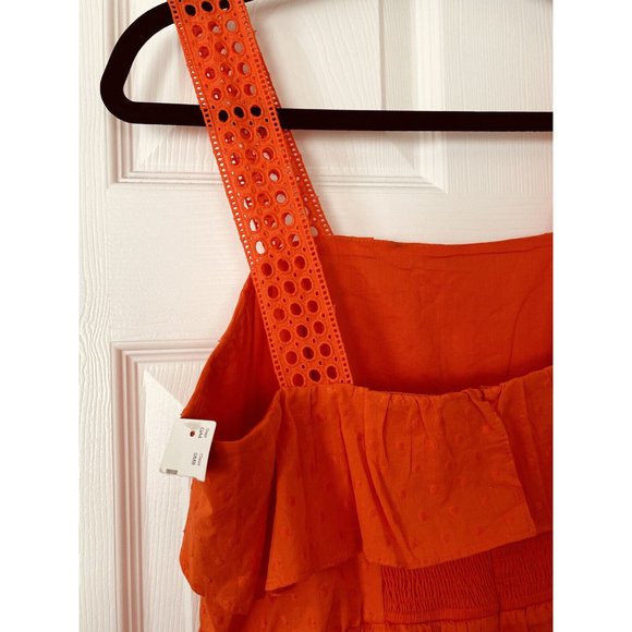 NWT J. Crew Orange Dress - Size 10 - Picture 4 of 4